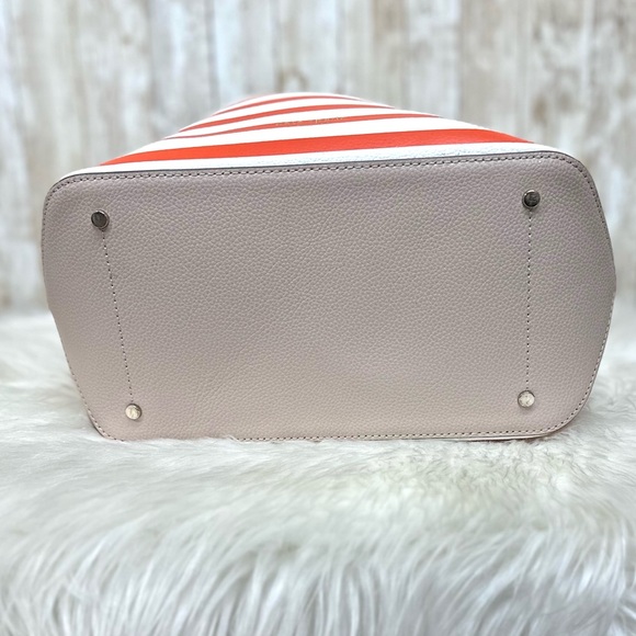 Kate Spade Eva Stripe Large Bucket Bag - Picture 8 of 15